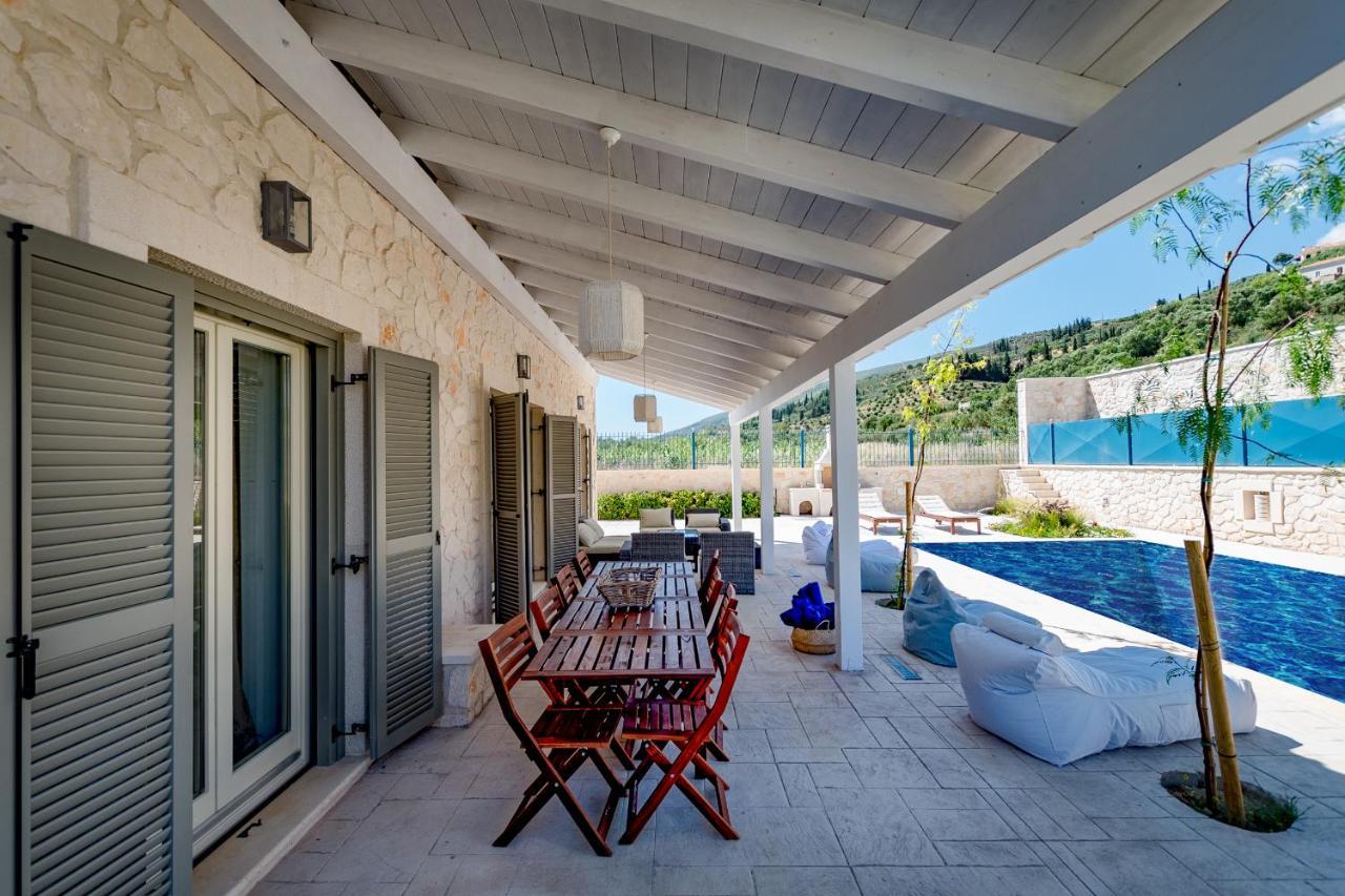 Zante Soleil - High-End Stone Villa With Swimming Pool Lagopodhon Exterior photo