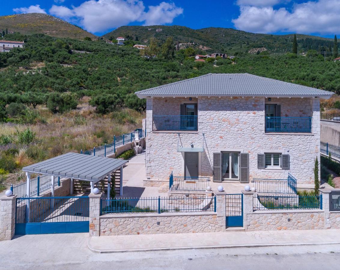 Zante Soleil - High-End Stone Villa With Swimming Pool Lagopodhon Exterior photo